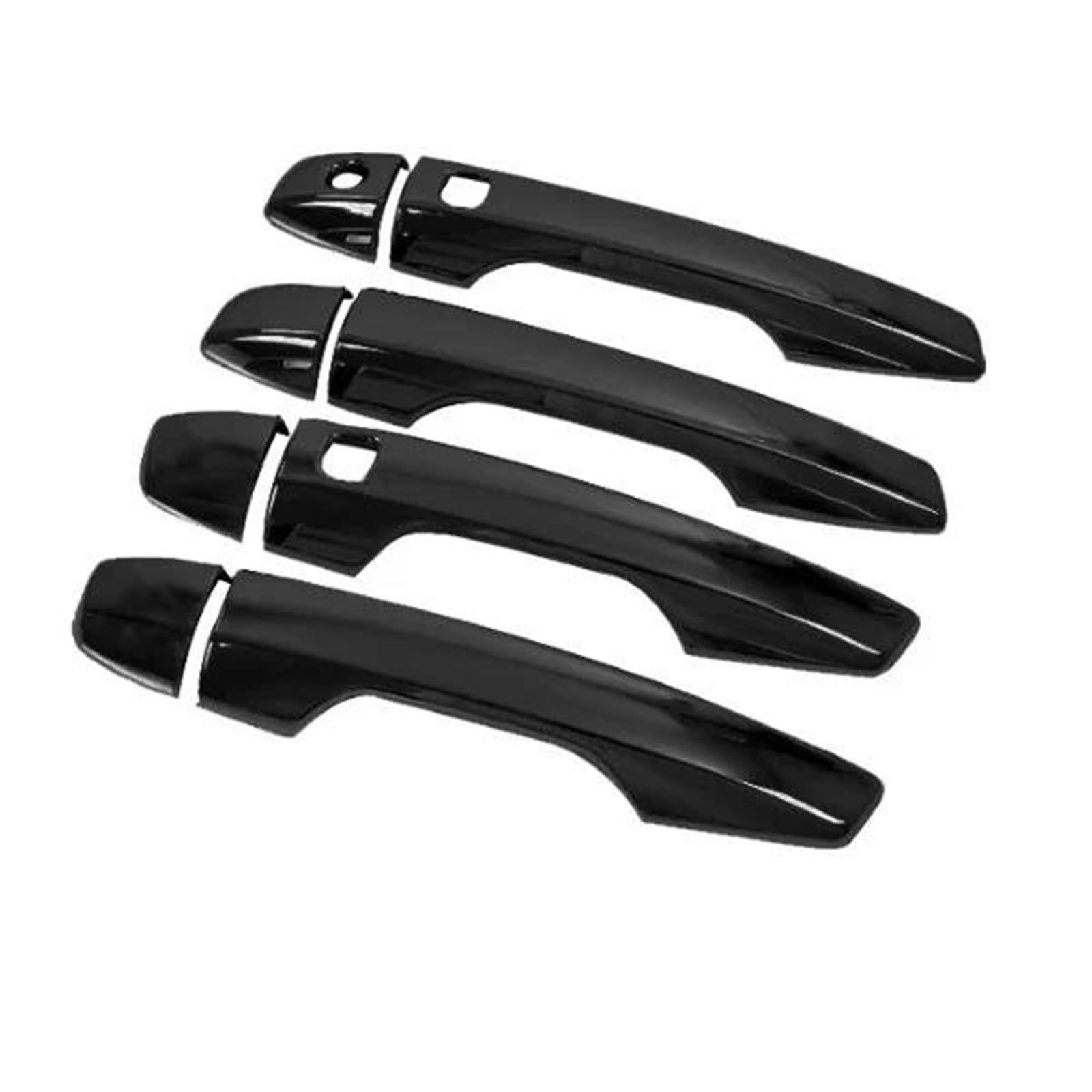Fkhbzm Style 2 Car Exterior Door Handle Cover Sticker Decorative Lock For Mitsubishi For Outlander 4 Mk4 Gm Gn Zm 2022-2025(Style 2)