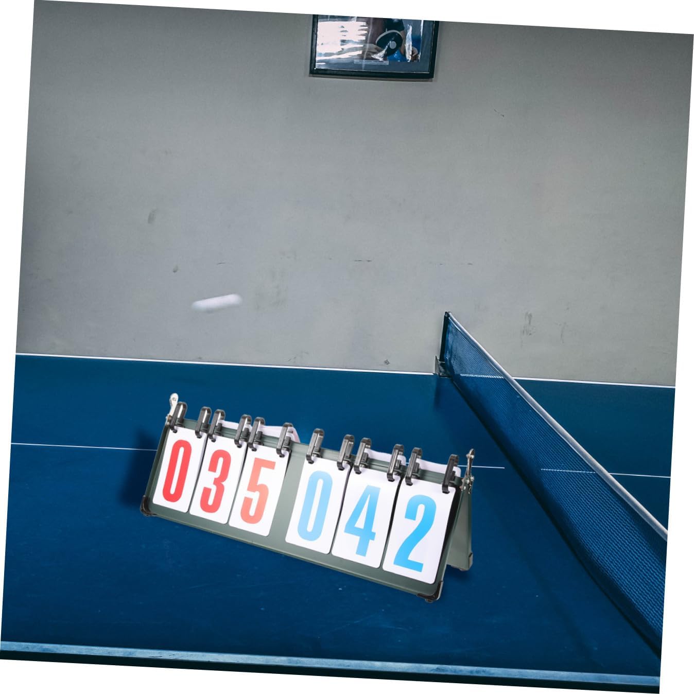 Sosoport Scoreboard Sports Scorekeeper for Basketball Football Tennis More Easy to Use Numbers Design for Games and Training
