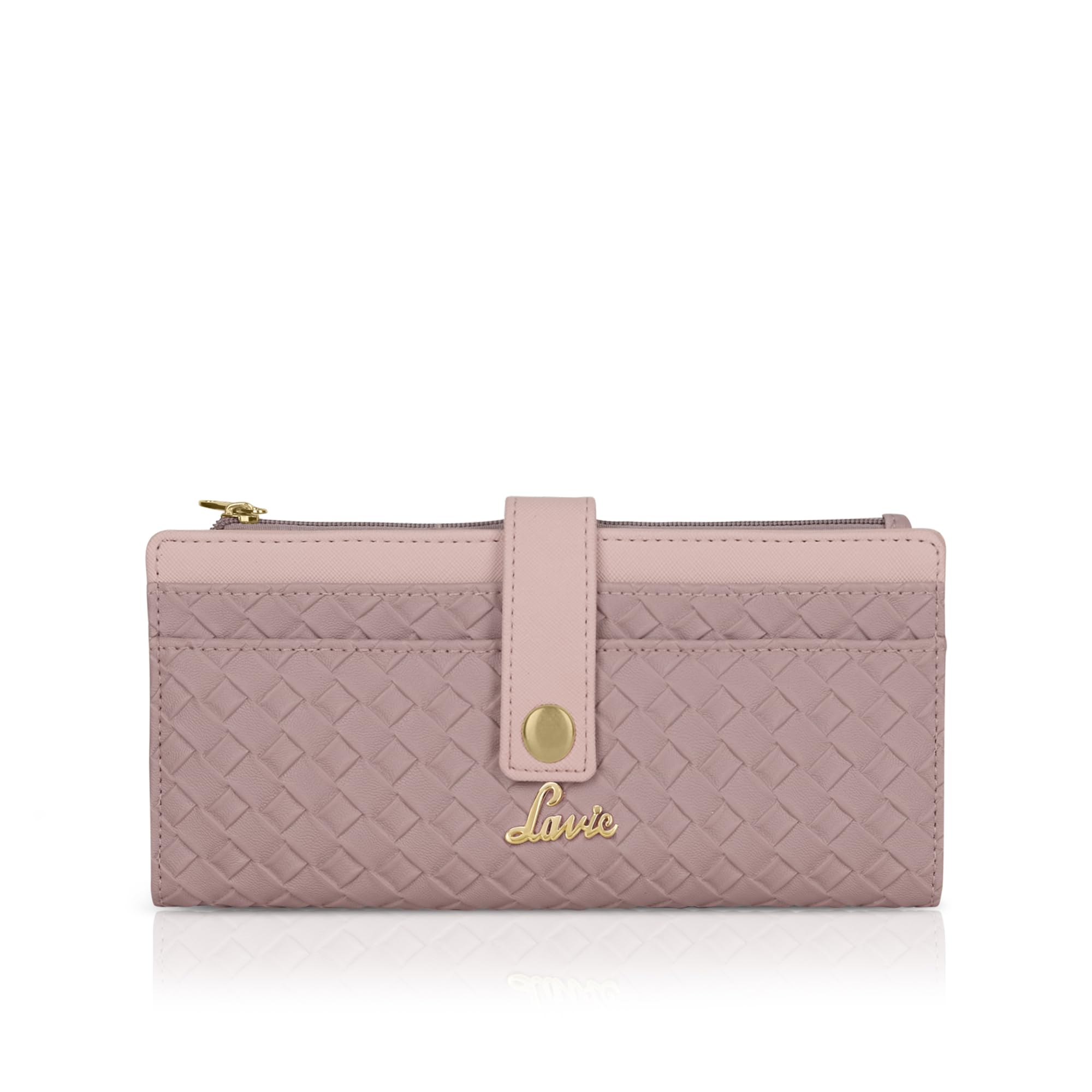 Women's Bottega Safiya Bi-Fold Zip Wallet | Gift for Women-image-36