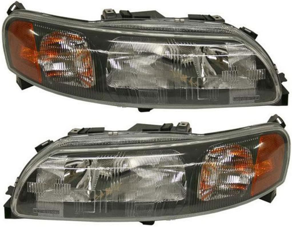 For Volvo XC70 Headlight Assembly 2001 02 03 2004 Pair