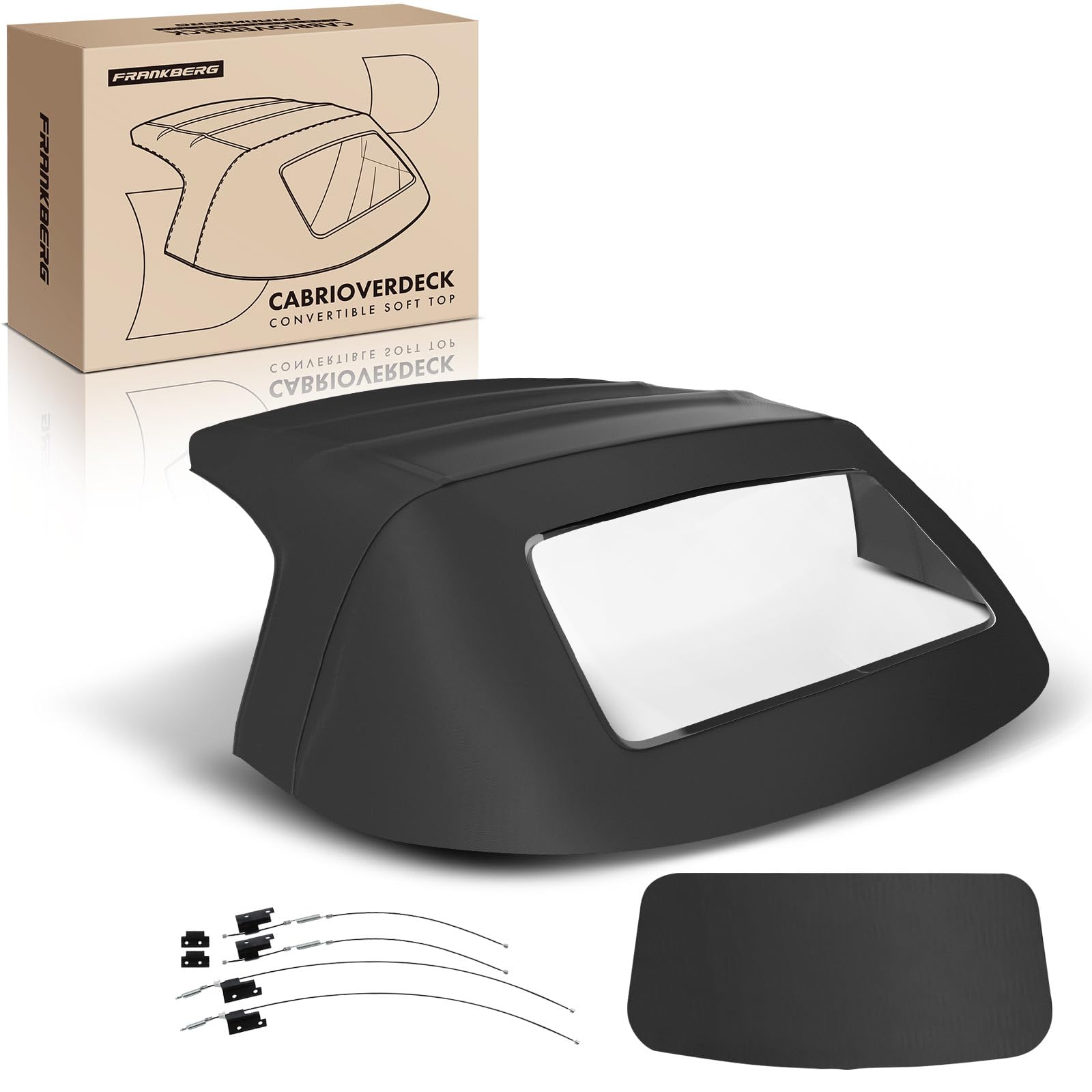 Frankberg Cabrioverdeck Softtop Verdeckbezug Schwarz für Z3 Roadster E36 1.8L-3.2L 1995-2003 54318411121