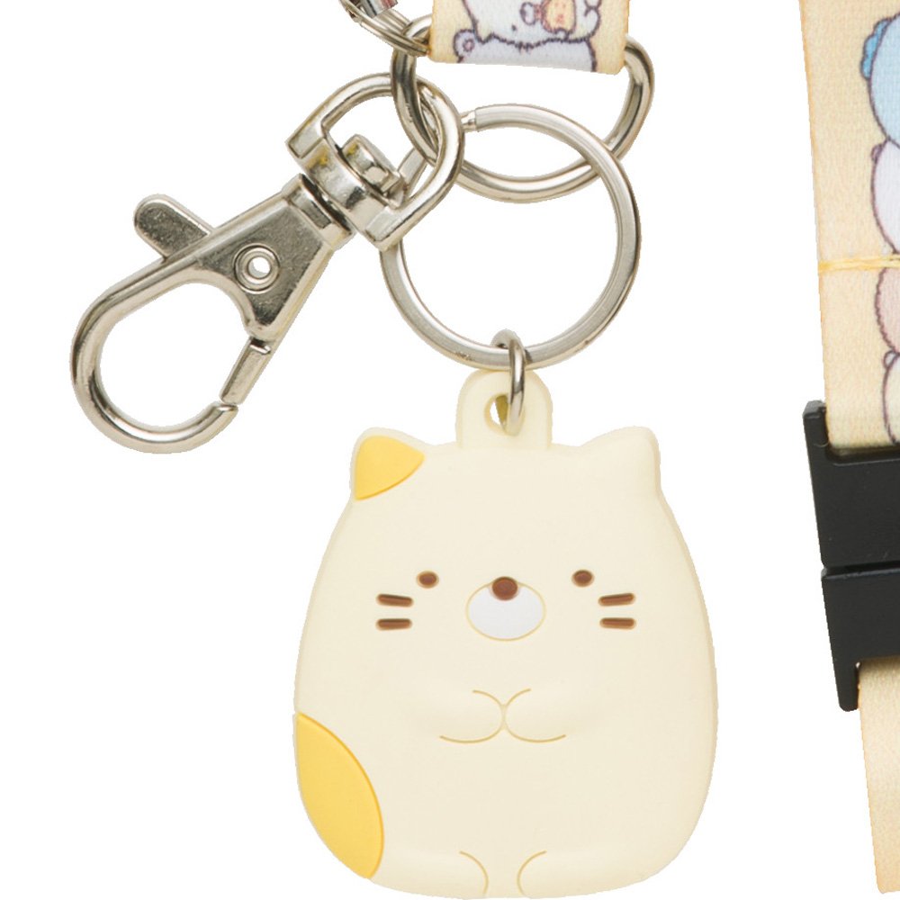 Amazon | サンエックス すみっコぐらし ネックストラップ ねこ