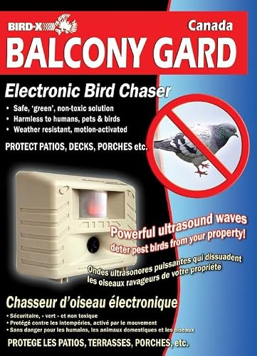 Bird-X Balcony Gard Ultrasonic Bird Repeller #TOP2