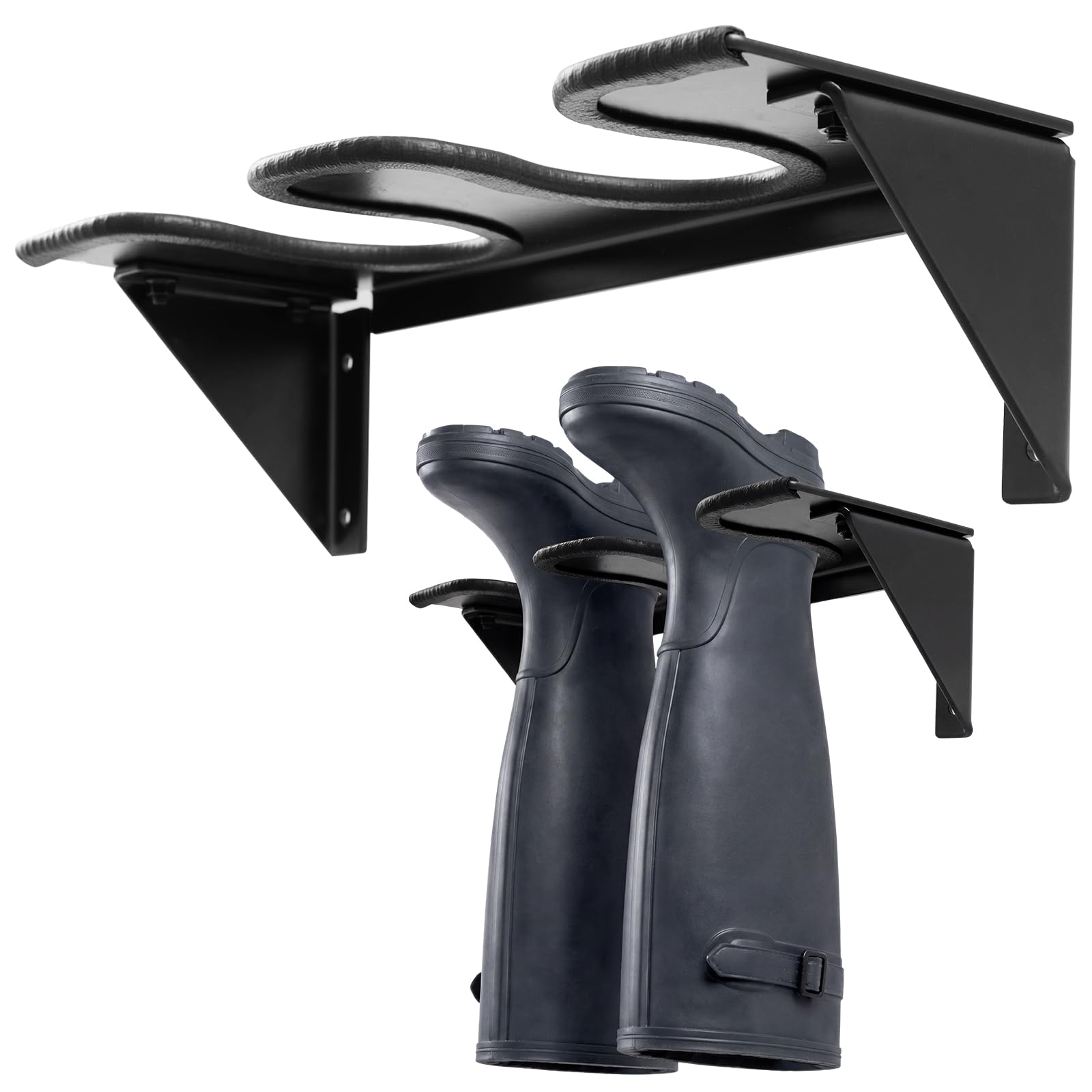 Zonon Wader Hanger Steel Boot Hanger Wall Mount