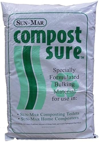 Miniatura 5 de Sun-Mar Compost Sure - Mezcla de musgo de turba y cáñamo, bolsa verde de 8 libras, paquete de 2