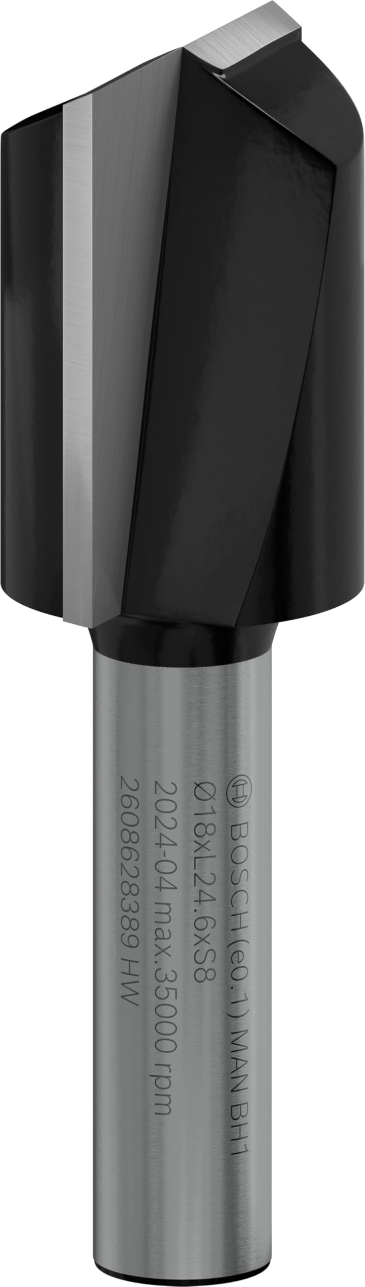 Bosch 2 608 628 aksesuarı 389 kesici 8 mm, D1 18 mm, L 25 mm, G 56 mm