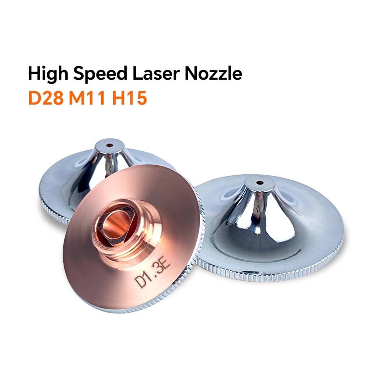 Dysza laserowa o dużej prędkości Dysze do cięcia światłowodów Kaliber 1,0-5,0 mm Dysza laserowa