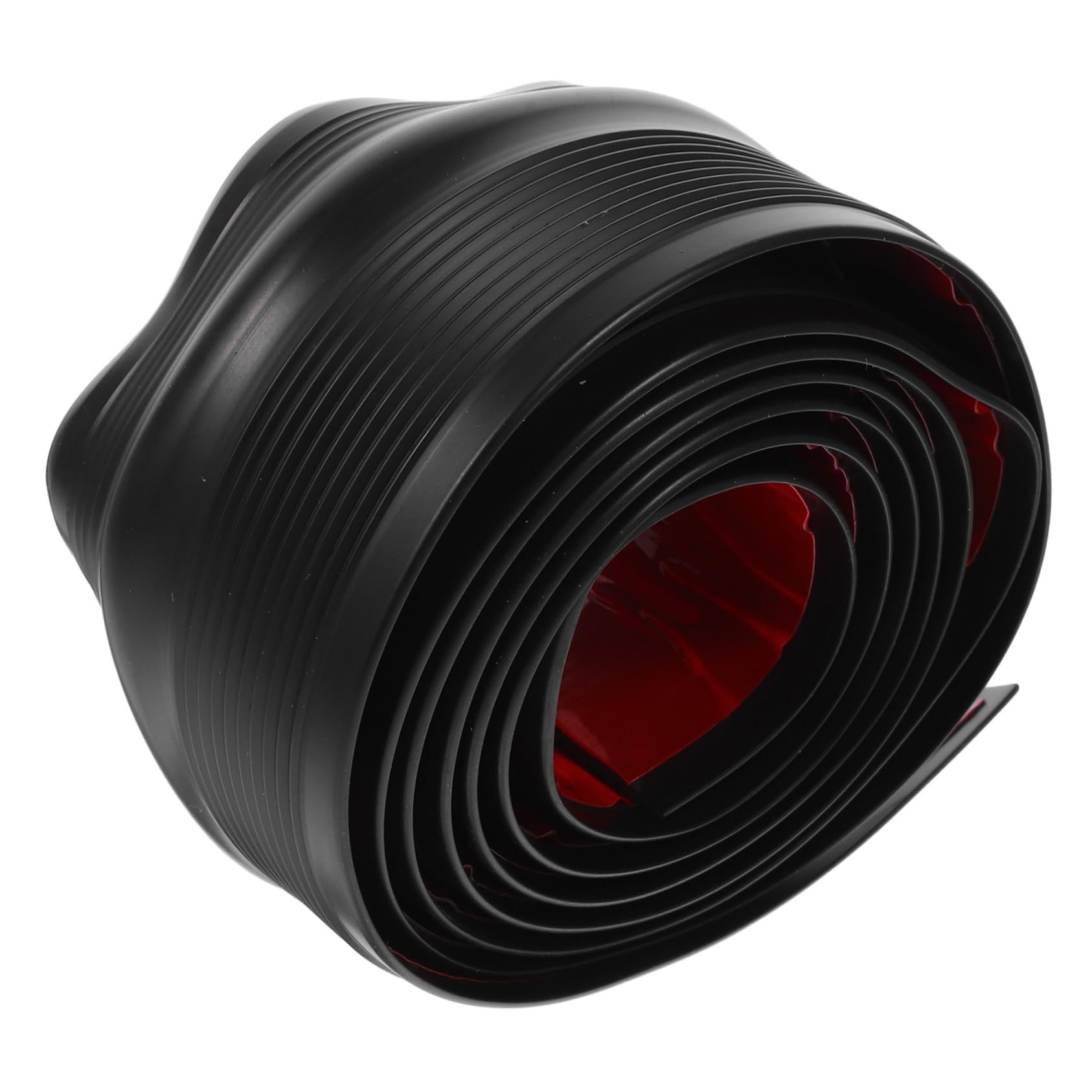 Tira de protección PVC escaleras de antideslizante negra para bordes 8
