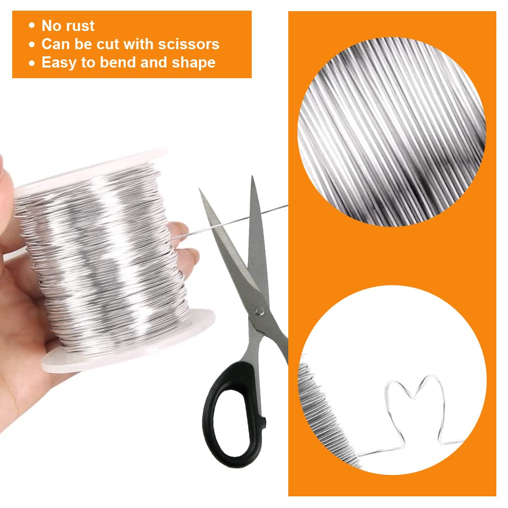 Nogeqi Fil De Bricolage Doré 0,3 Mm X 100 M - Fil Fin