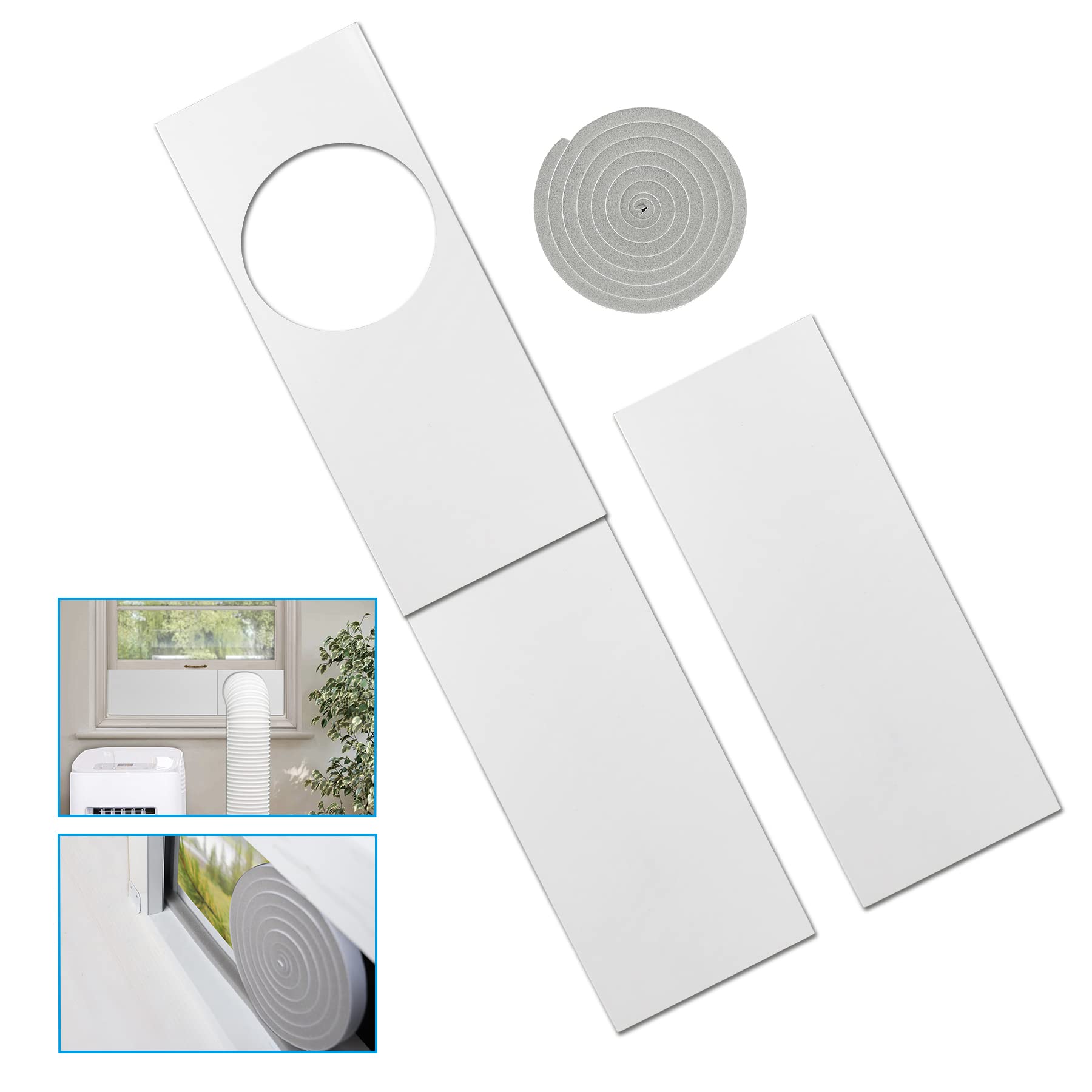 Buy Air Jade Portable Air Conditioner Window Kit, Universal Fit AC