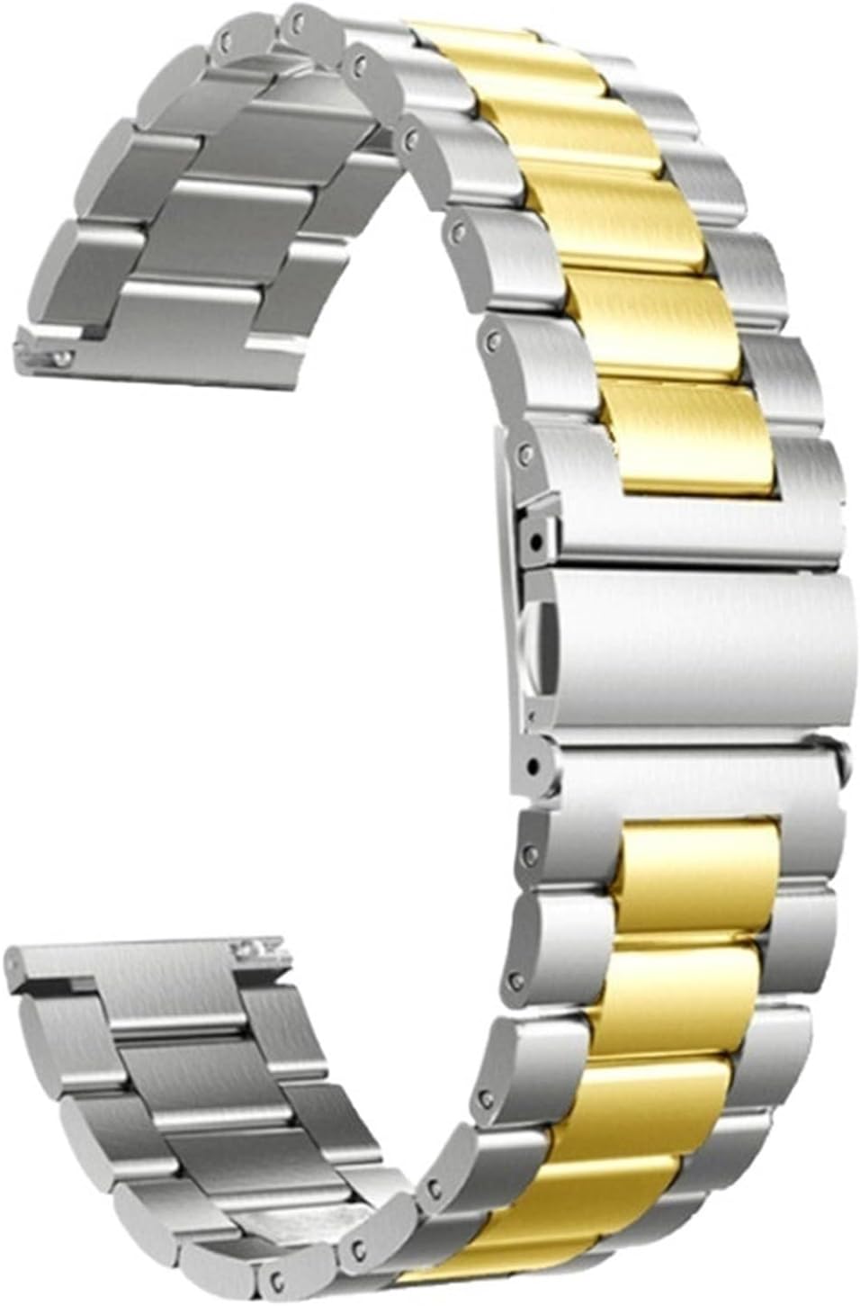 Quick Release Stainless Steel Watch Band 20mm Unisex Metal Watch Band For Traditional Or Smart Watch Replacement Strap Watch Accessories