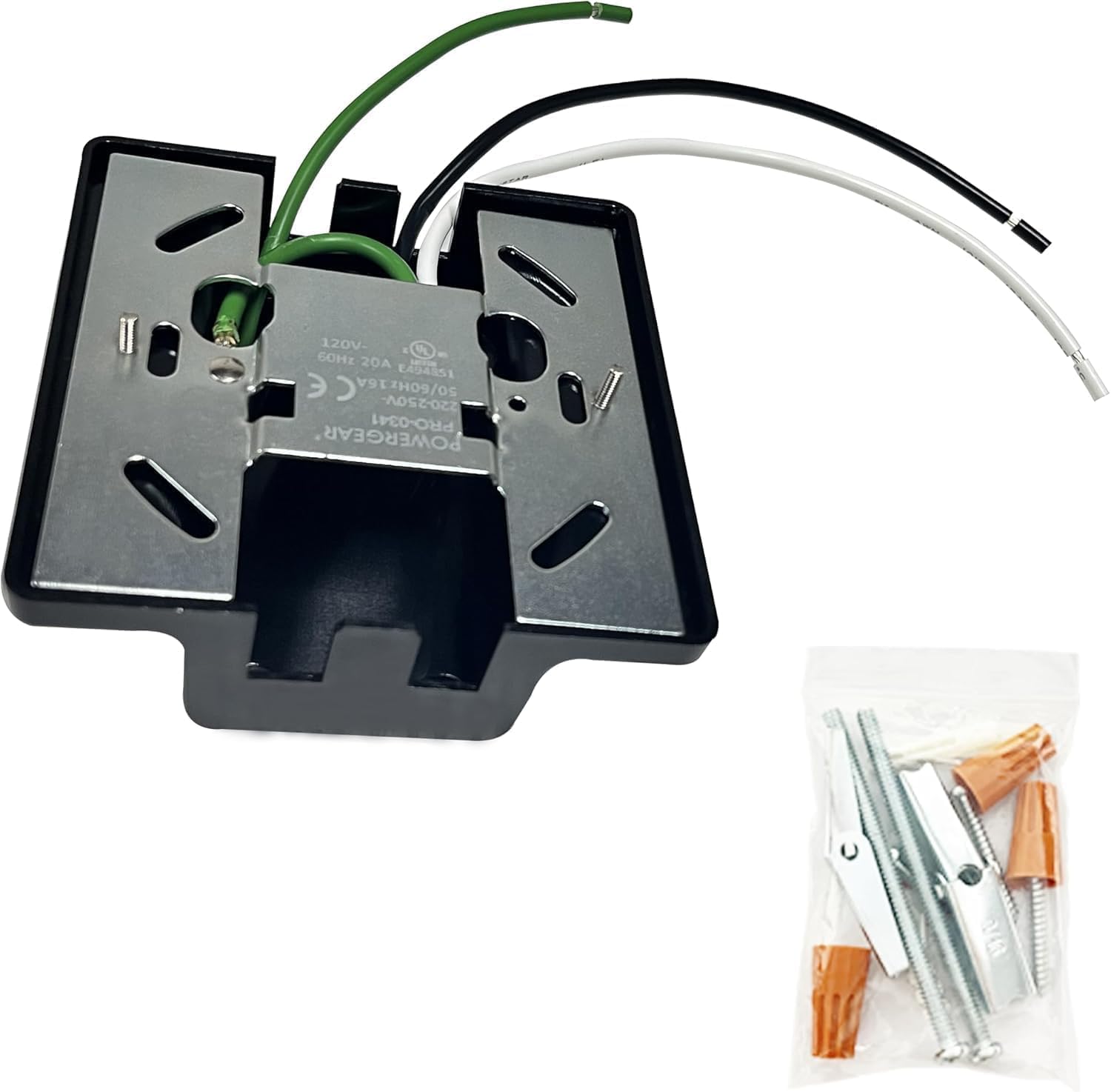4PCS H Track Black Floating Canopy Connectors for Track Lighting Accessories H Track System, Energize The Rails