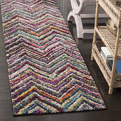 Tapete Safavieh Fiesta Shag 2'3" x 8' Multicolor