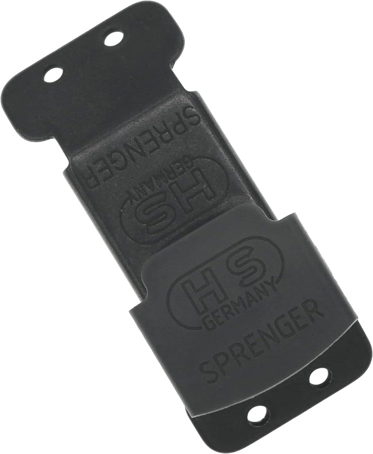Sprenger Herm Black Stainless Steel ClicLock Buckle Quick Release Fastener for Dog Training Prong Collar for Small Medium Large Dogs Made in Germany (2.25mm)