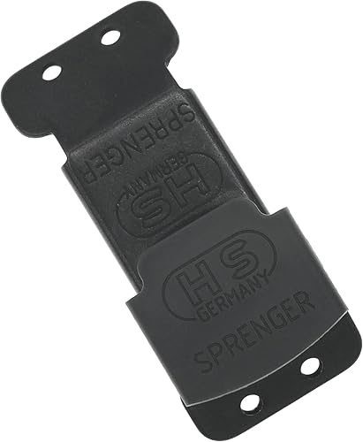 Miniatura 8 de Herm Sprenger - Hebilla de acero inoxidable color negro, cierre de liberación rápida para collar de entrenamiento de perros pequeños, medianos y