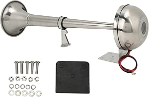 Loud Single Trumpet 328DB 12V 30W VXH1112MAR-C Stainless Steel - View #3