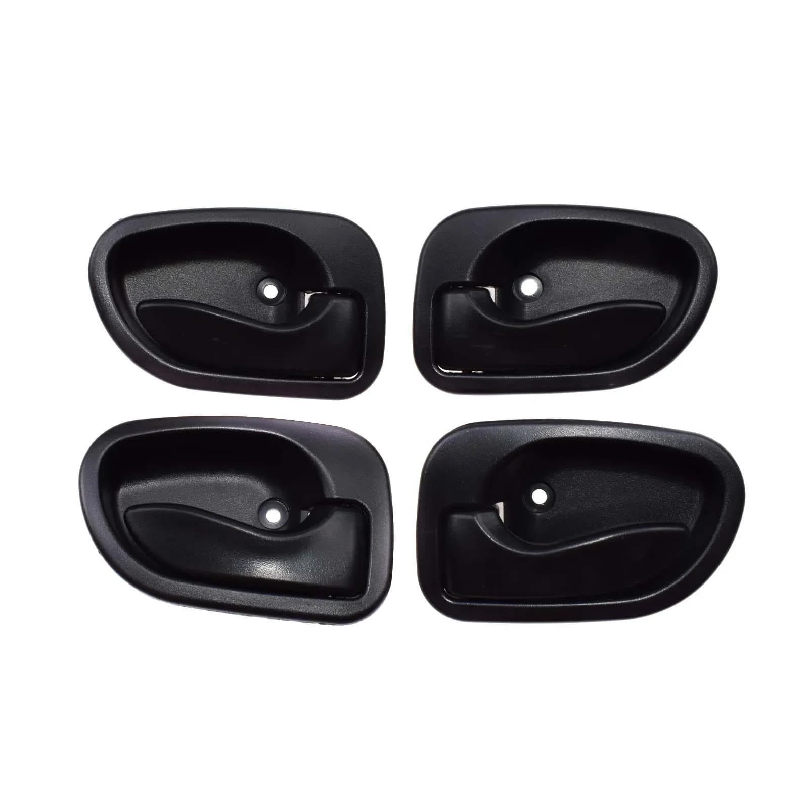 NMJLQW Car Inside Exterior Interior Door Handles for Hyundai for Atos 1997-2005(Inside 4PCS)