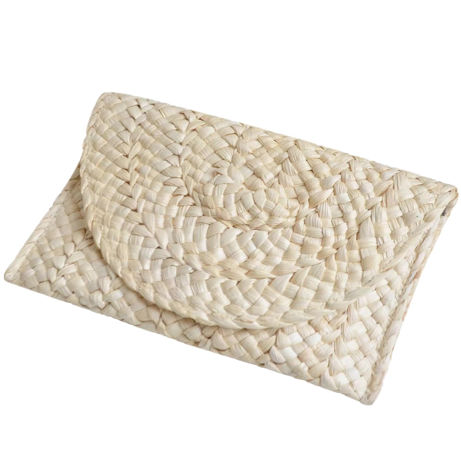 Fozehlad Straw Clutch Purse for Women