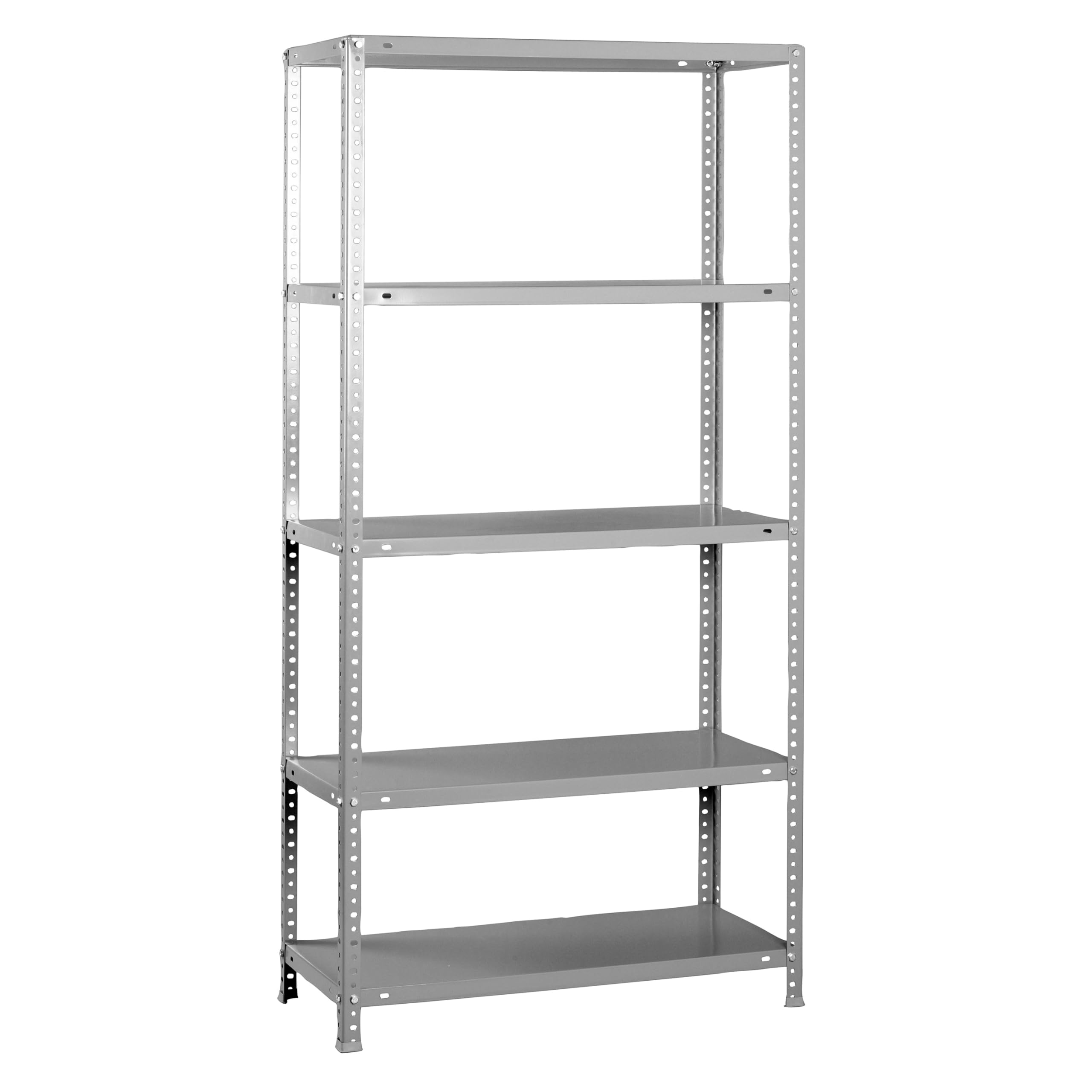Simon Rack Étagère Métallique 2000x1000x300 mm, 5 Niveaux, Tablettes en Acier, 75 kg par Niveau, Gris – Advantage
