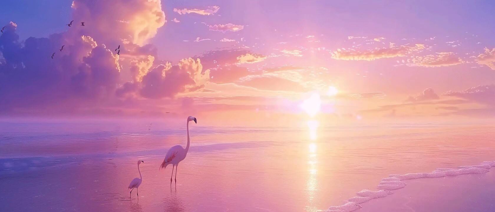 Flamingo Diamond Art Sunset Diamond Art Zestawy dla dorosłych, 5D duży obraz diamentowy 90 x 210 cm, pełne kwadratowe wiertło, malarstwo diamentowe, sztuka diamentowa dla dzieci, DIY, kryształowa