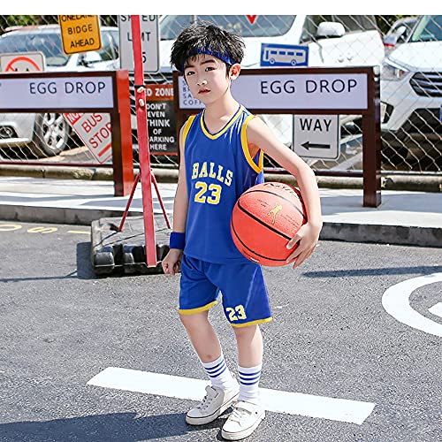 Image of CM C&M WODRO Toddler Kid Basketball Jersey Outfit Baby Boy Girl Letters Tank Top + Track Shorts Sets Boy Summer Clothes