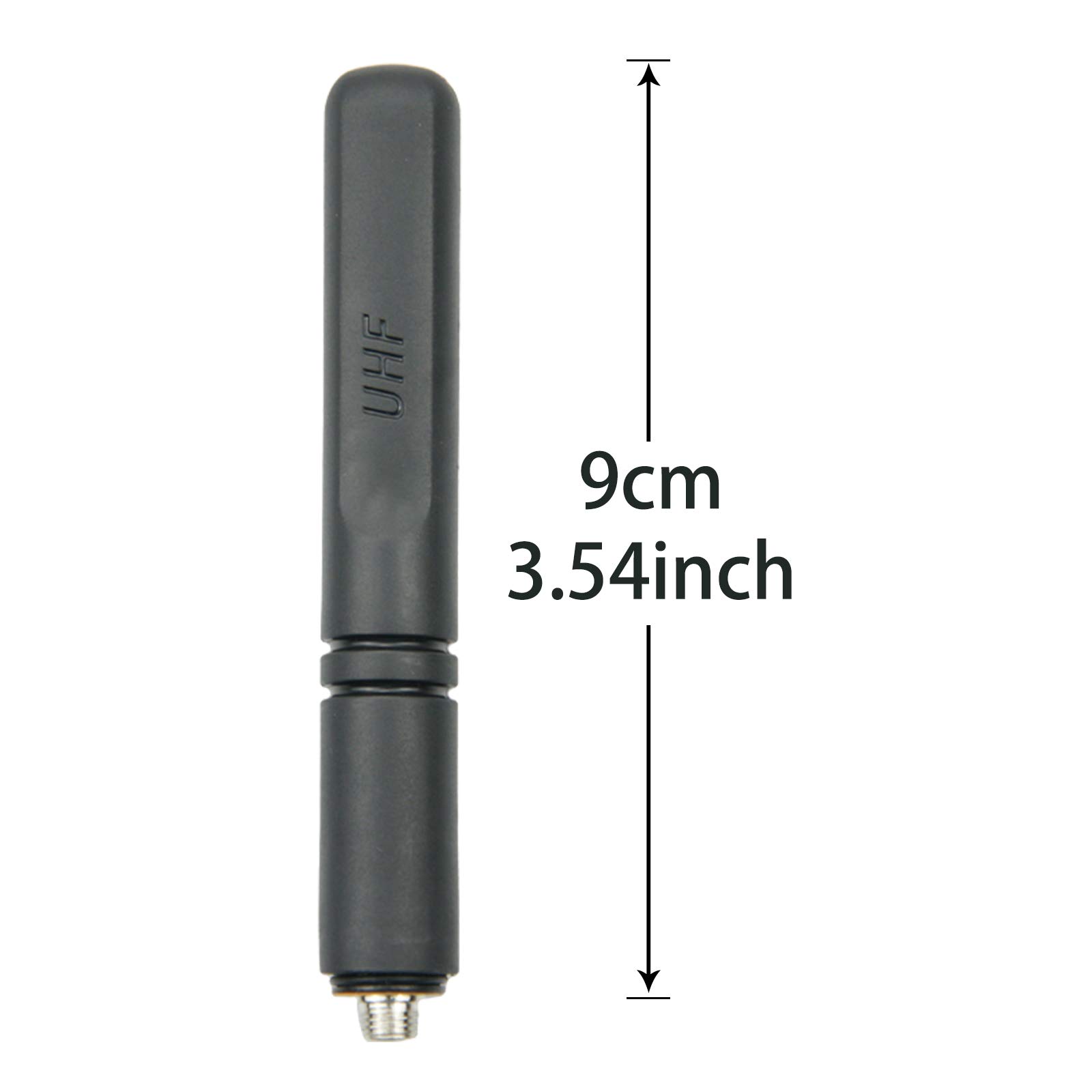 Amazon.com: 2 Pack 400mhz Short Antenna UHF 403-527Mhz Antenna for