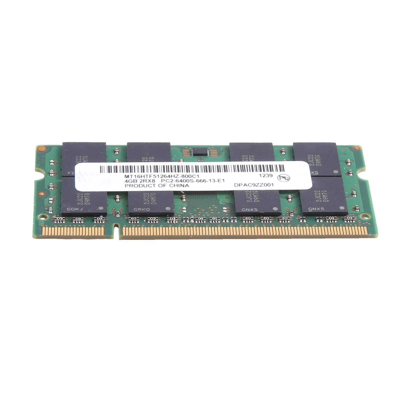 Amazon | Klaxib MT DDR2 4GB 800Mhz RAM PC2 6400S 16 チップ 2RX8