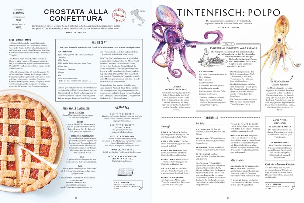 Kochbuch Italien – Die Gourmet-Bibel Italien: Das Standardwerk der italienischen Küche. Gesammeltes Gourmetwissen: Italienisch kochen mithilfe 1.272 Produktporträts, 265 Rezepten, 1.000 Abbildungen.