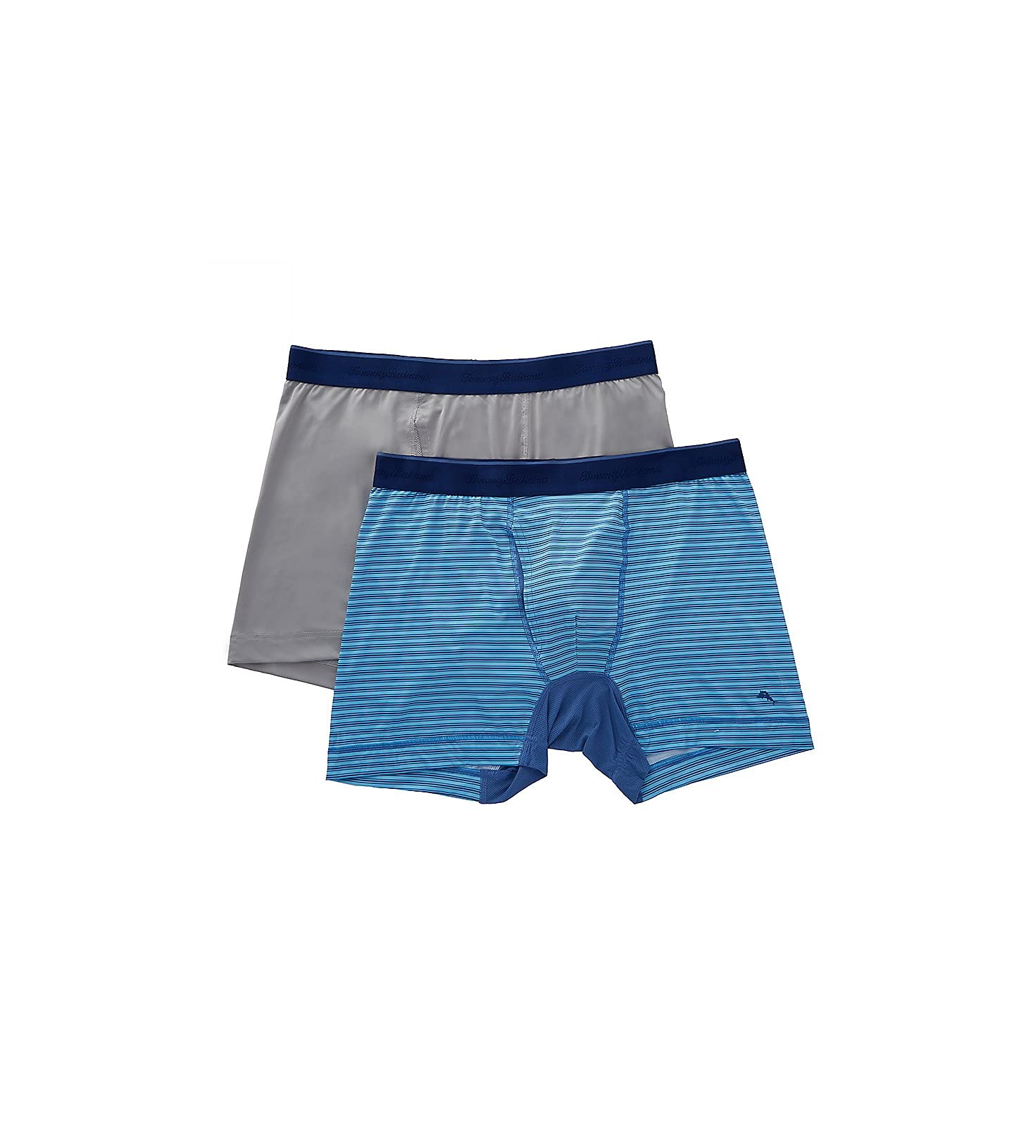 Tommy Bahama2-Pack Mesh Tech Boxer Briefs Aqua Stripe SM (29-31" Waist)