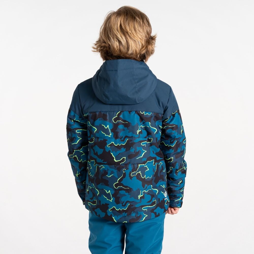 Dare 2b Girls Liftie Full Zip Padded Waterproof Ski Jacket Chaqueta Acolchada, Niños