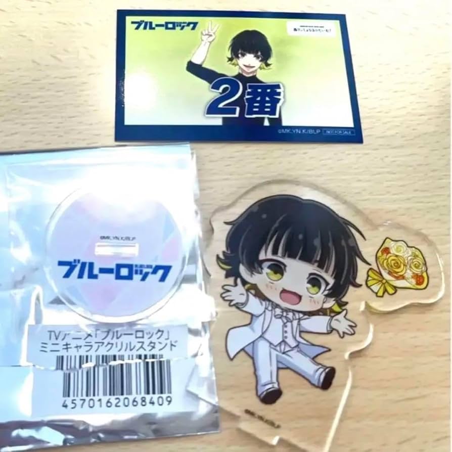 ブルーロック プリンセスカフェ 蜂楽廻 TVアニメ『ブルーロック』 アクリルキーホルダー 浴衣ver. 蜂楽