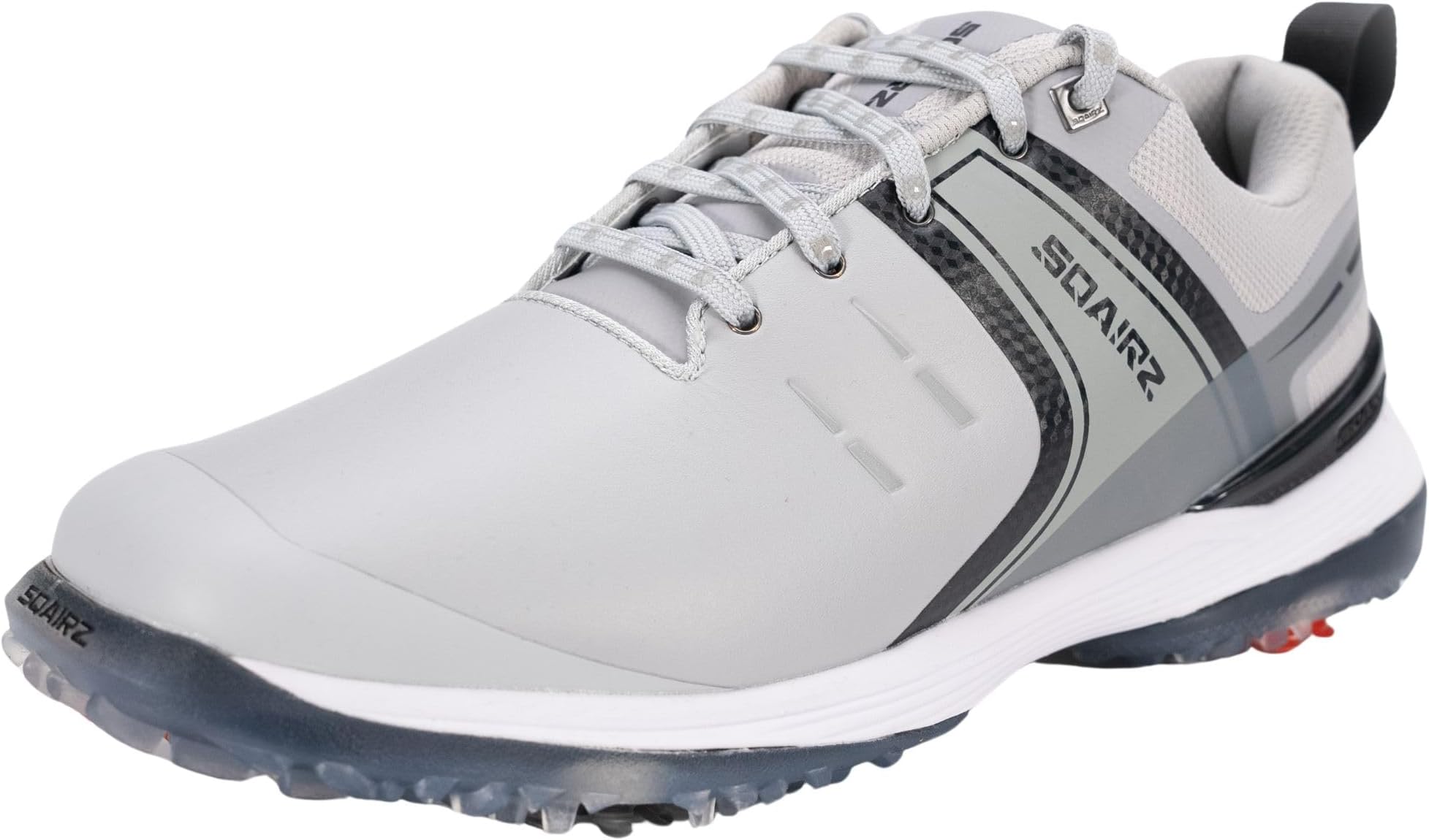 SQAIRZ Speed Men's Athletic Golf Shoes, Golf Shoes, Designed for Balance & Performance, Replaceable Spikes, Waterproof, Golf Shoes Men with Spikes, Mens Golf Shoes, Golf Footwear