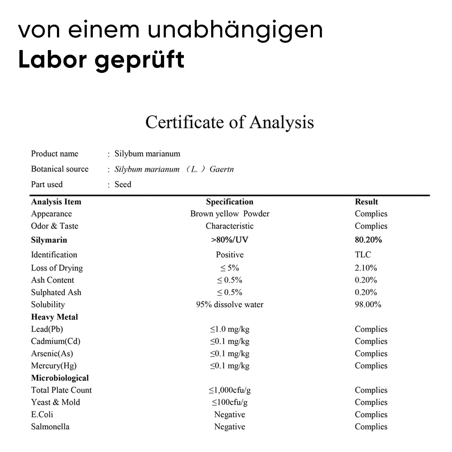 Mariendistel 240 Kapseln mit 80% Silymarin Extrakt Artischocken und Löwenzahn inklusive Pillenbox 8 Monate Vorrat 100% vegan reine Rezeptur geprüfte Qualität