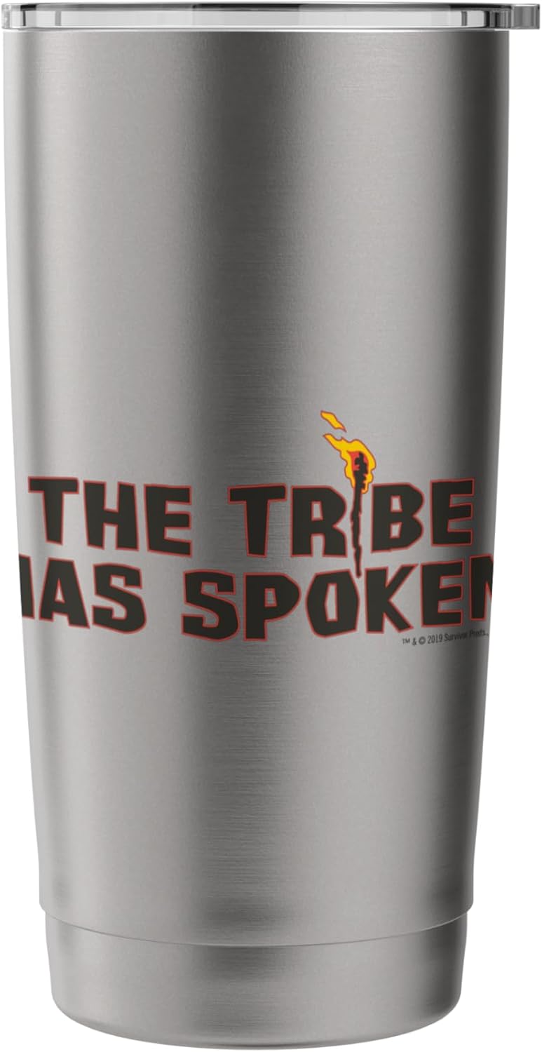 Survivor Island Torch The Tribe Has Spoken Stainless Steel Insulated Tumbler - Image 3