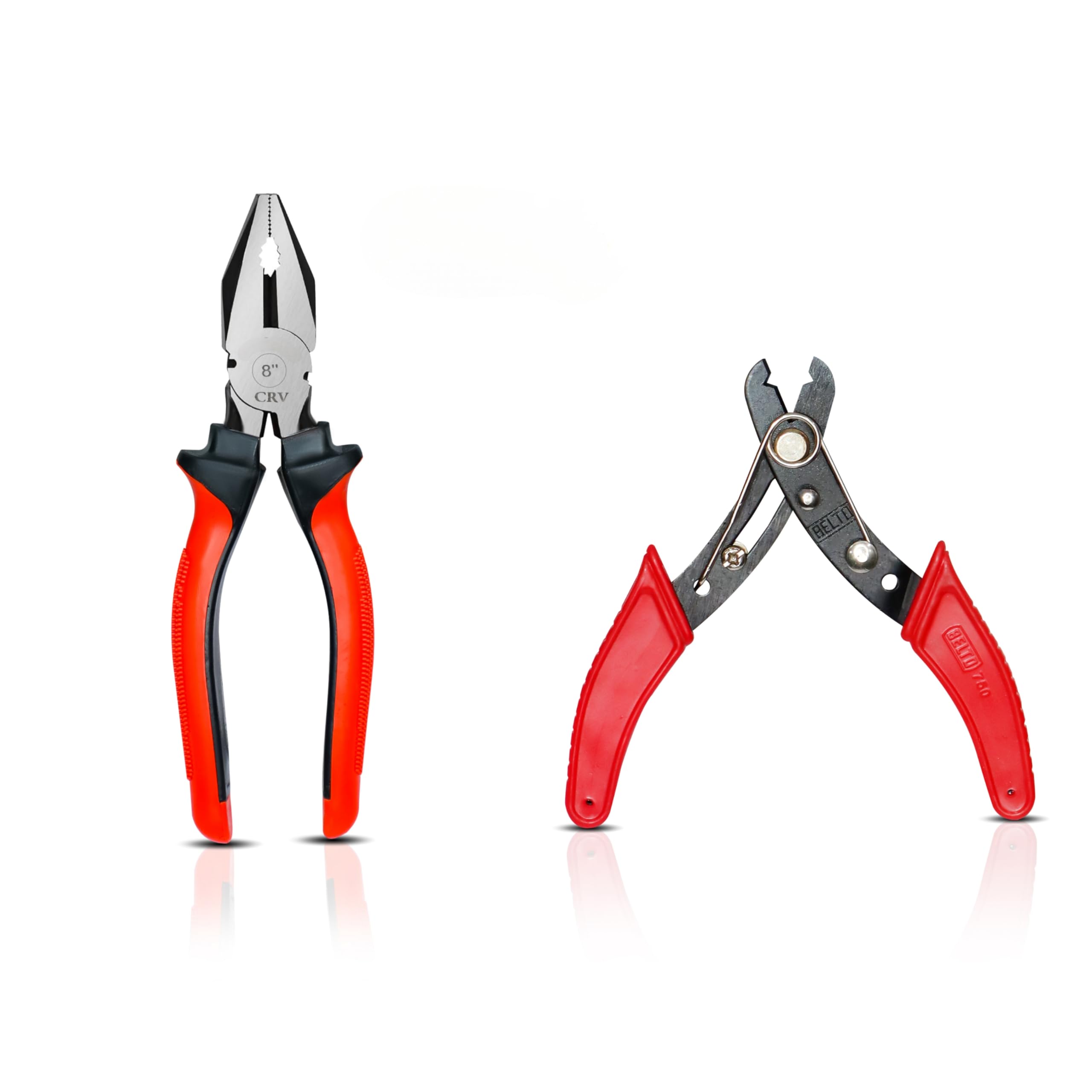 IONIX Plier & Wire cutter Combo | Cutting player | Cutting plier | Pliers | pliers for home, Player tools, Pliers for electrical work, Wire cutter and combination plier, 2 Pieces, Red (B09263P1L2) Amazon Price History, Amazon Price Tracker