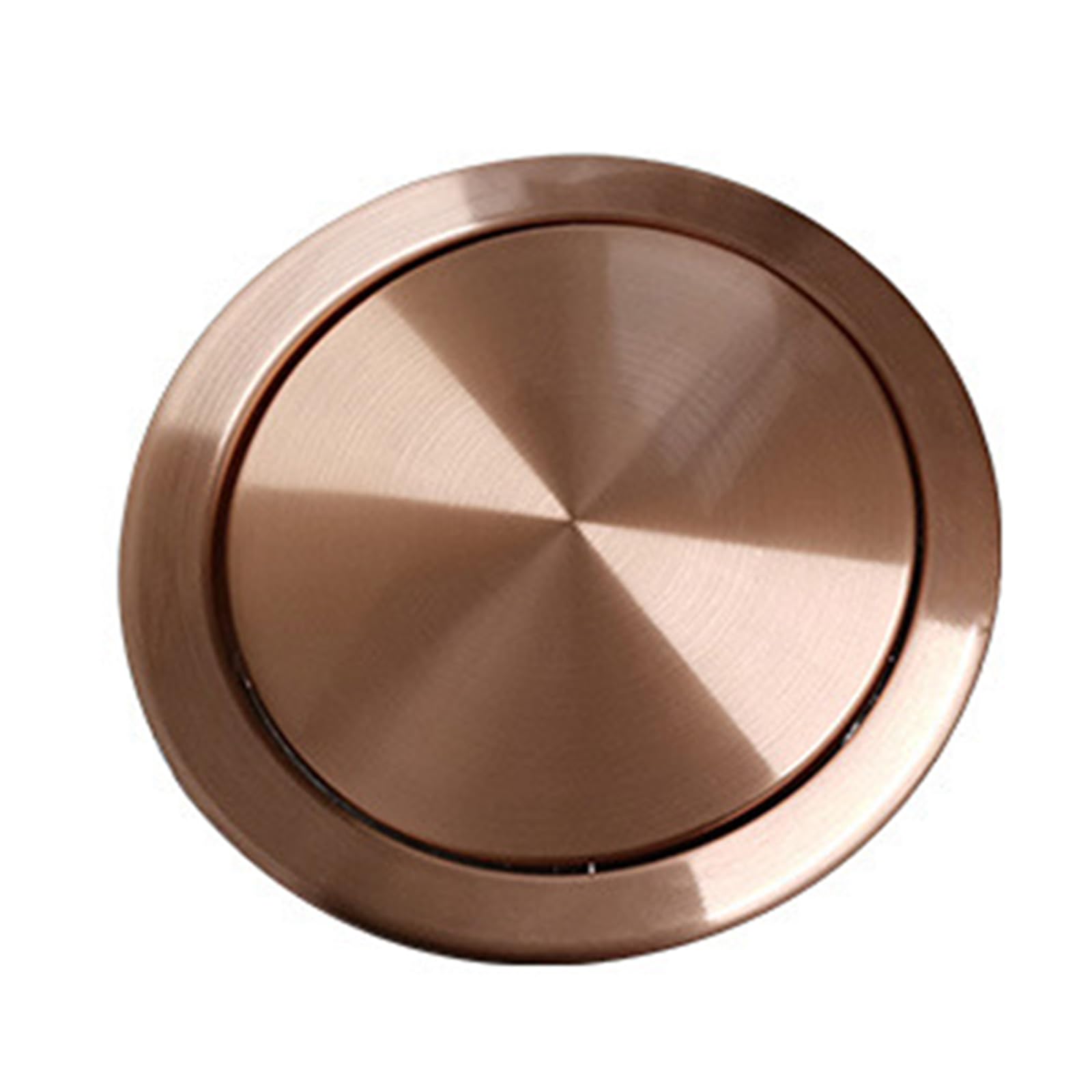 DFGHNBVC Stainless Steel Swing Flap Trash Can With Stylish Brass Finish Built In Toilet Cover And Balance Design For Versatile Use,Yxg98T2363