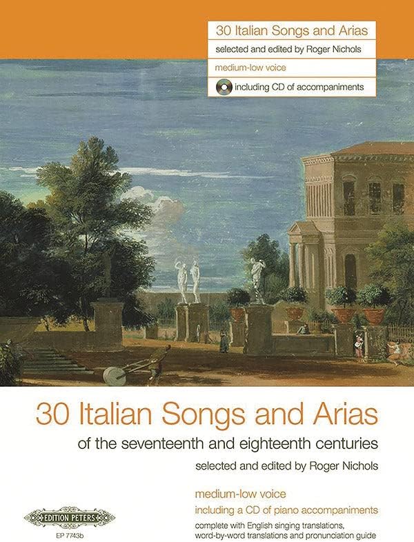 30 Italian Songs and Arias (Medium/Low Voice) with CD