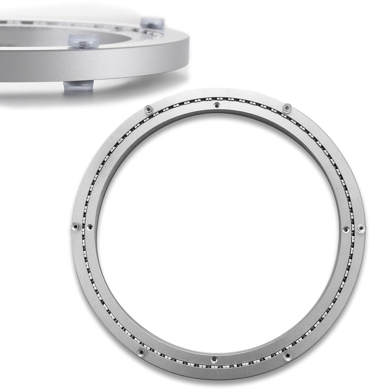 Table turntable bearings, Dining Table 360 Swivel Turntable Bearing Aluminium Alloy Glass Granite Wood 8-32 inches(32 inches (800mm))