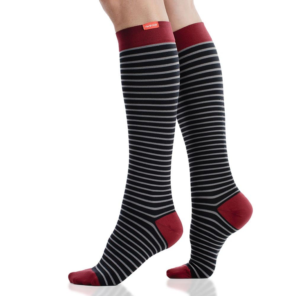 VIM & VIGR 30-40 mmHg Compression Socks for Women & Men