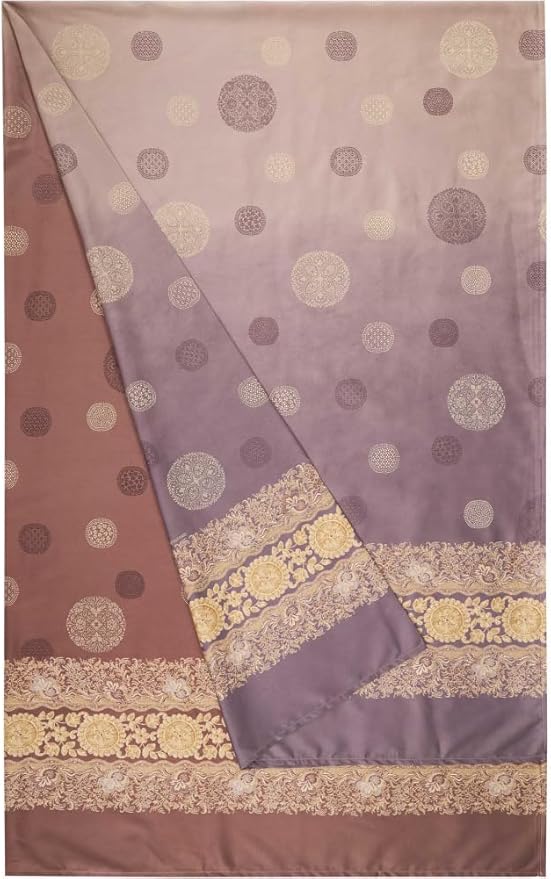 Bassetti PALLAVICINO Foulard aus 100% Baumwolle in der Farbe Grigio G1, Maße: 350×270 cm -9330074 Bassetti PALLAVICINO Foulard aus 100% Baumwolle in der Farbe Grigio G1, Maße: 350×270 cm -9330074