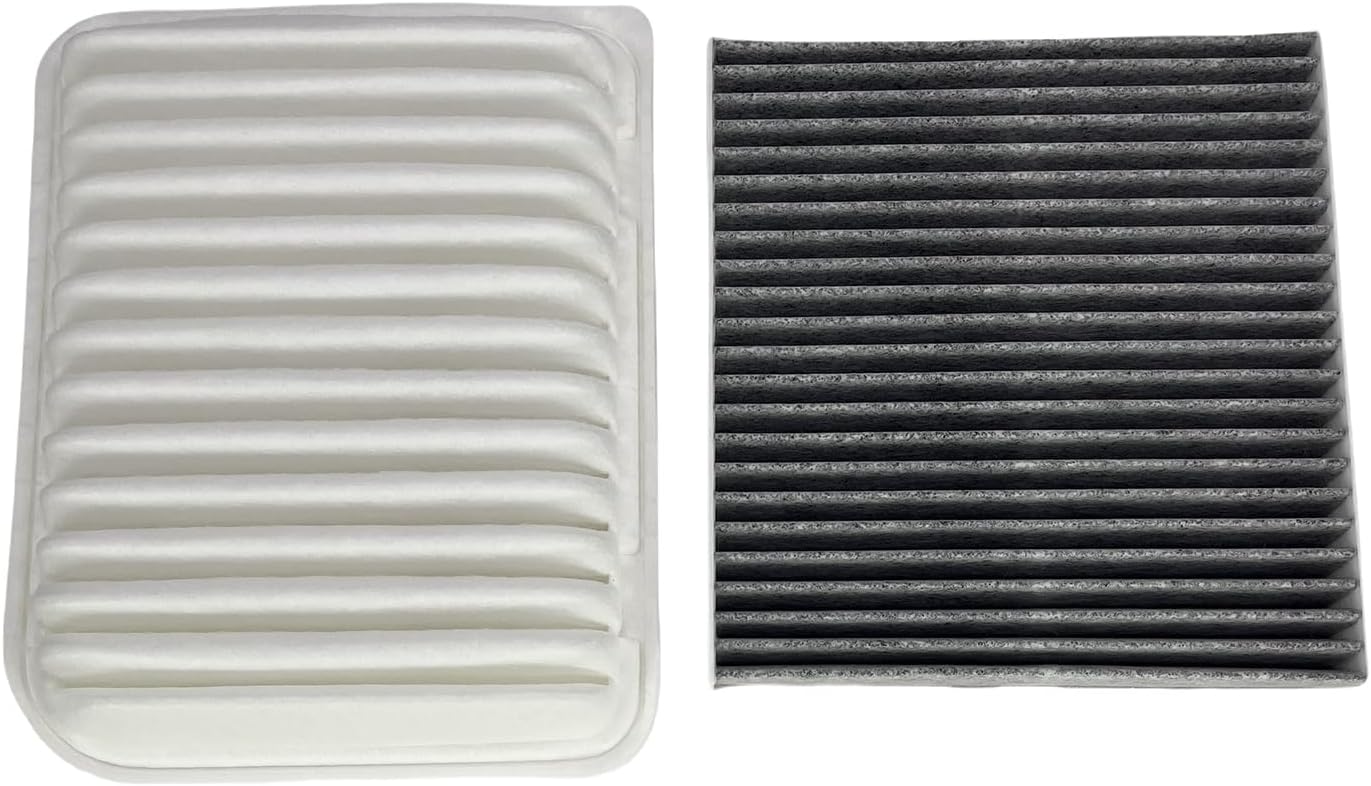 Engine & Cabin Air Filter Fit for 2013-2017 Mitsubishi Lancer 2.0L, 2014-2020 Outlander 2.4L 3.0L, 2013-2024 Outlander Sport 2.0L, 2015-2024 Outlander Sport 2.4L, Replace 1500A513 7803A004