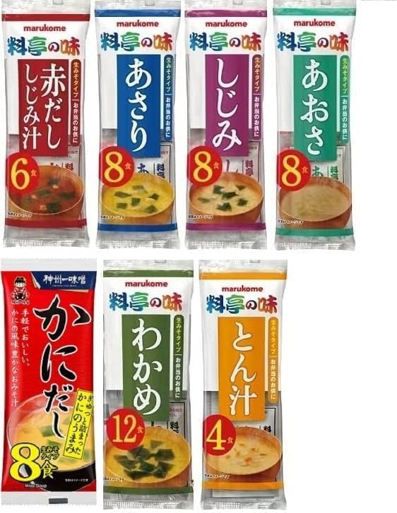 Amazon | 生みそ汁 料亭の味 【 限定 即席味噌汁 全54食 神州一 かに