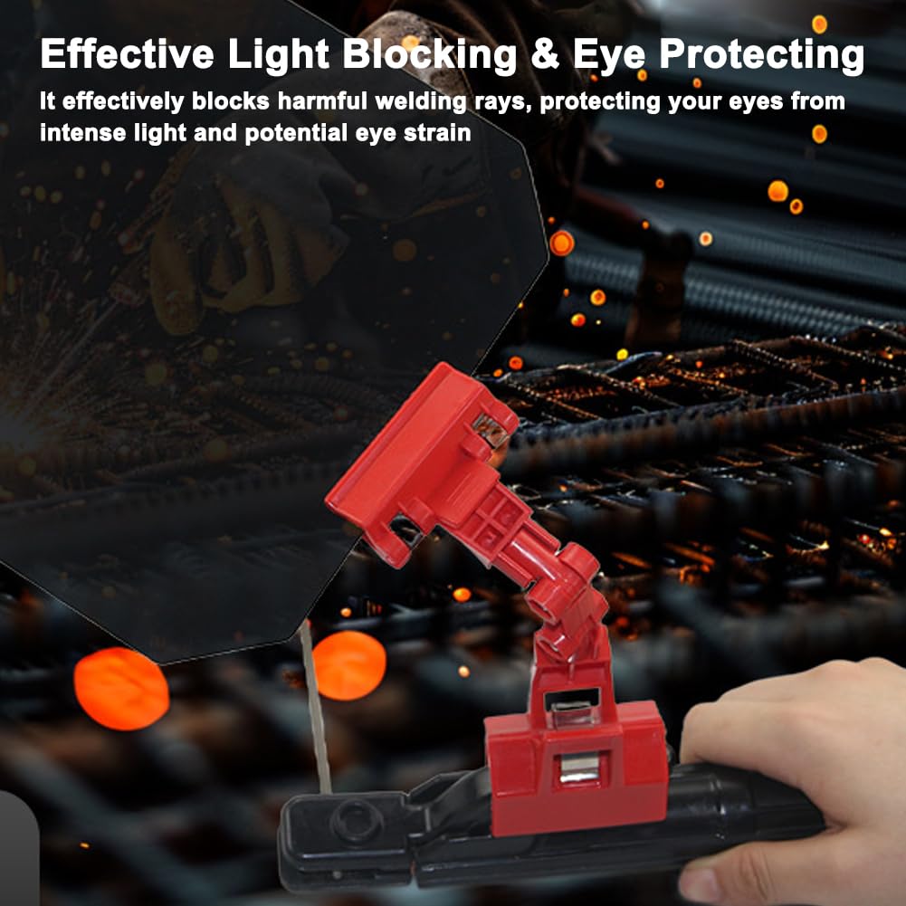 Lightweight Welding Eye Protection Tool, Versatile Rotatable Welding Protective Cover Lightweight Eye Protecting Tool for MIG and TIG Welding Tasks