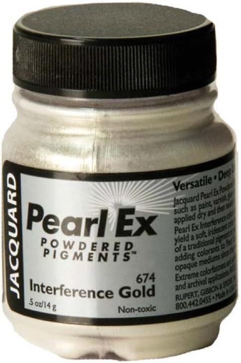 Pearl Ex Pigment .5 Oz Interference Gold Powdered (J674)