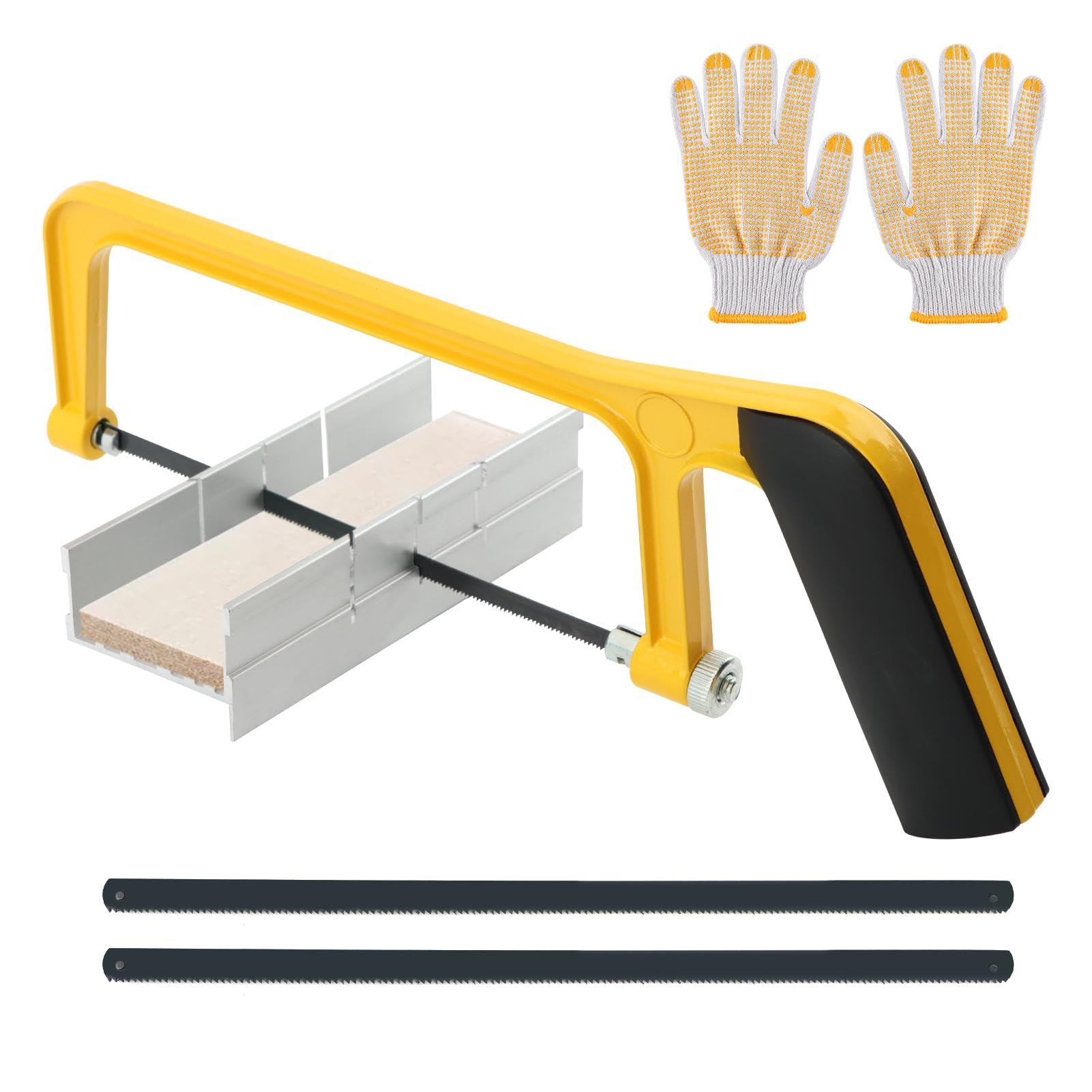 Mini Hacksaw Set - 6 Inch Mitre Block -1