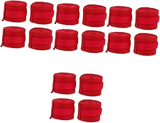 ABOOFAN 8 Pares De Bandagens De Boxe Bandagens Elásticas Bandagens Elásticas Muay Thai Envoltórios De Mão Muay Thai Envoltórios De Pulso Muay Thai Pulseiras De Fitness Alças De Proteção