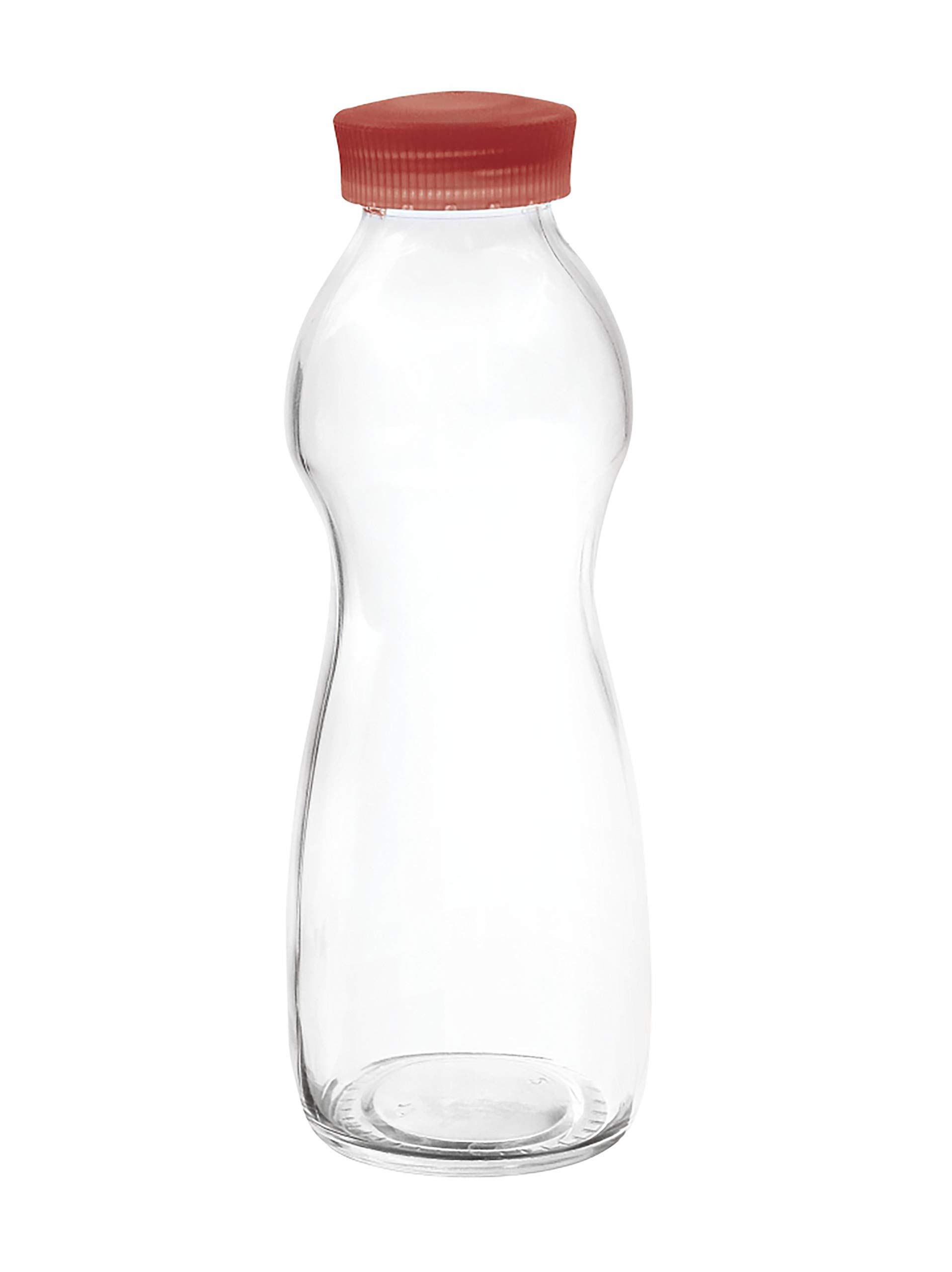 Treo by Milton Eazy Grip Borosilicate Glass Bottle, 550ml, Red - Image 2 thumbnail