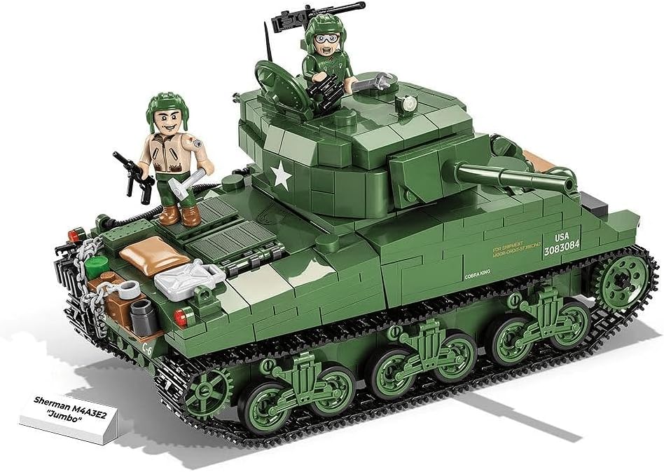 720 Pcs Historical Collection WWII /2550/ Sherman M4A3E2