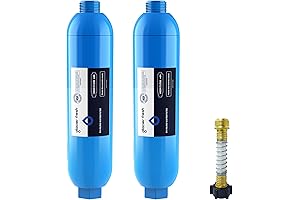 GLACIER FRESH RV/Marine Water Filter: Experience Pristine Drinking Water On Your Adventures