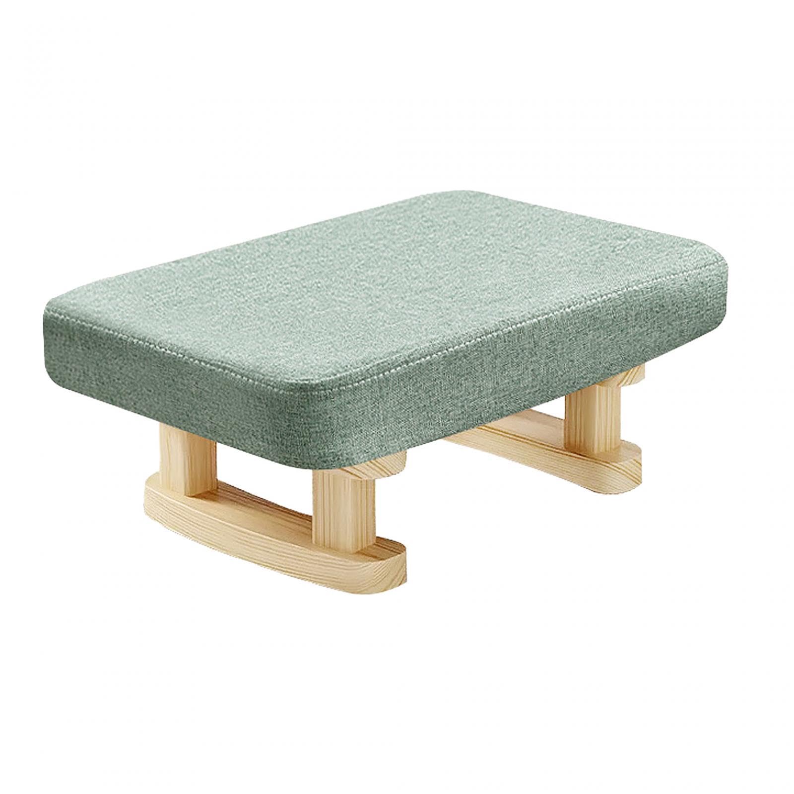 Tabouret rectangulaire rembourré fini le mal de dos pour les chaussures